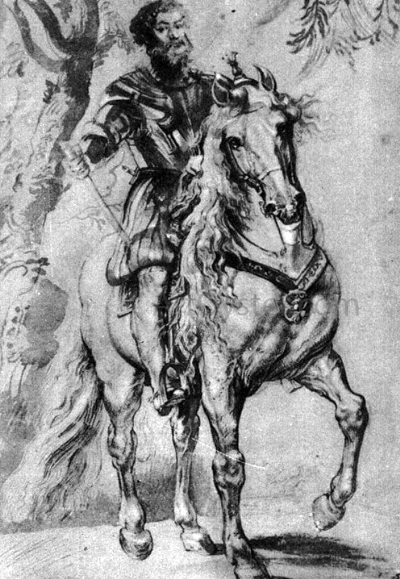  Peter Paul Rubens Duke of Lerma - Canvas Art Print