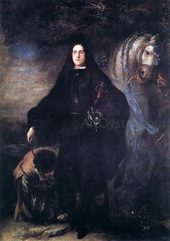  Juan Carreno De Miranda Duke of Pastrana - Canvas Art Print