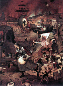  The Elder Pieter Bruegel Dulle Griet (detail) - Canvas Art Print