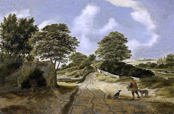  Nicolaes Hals Dune Landscape - Canvas Art Print