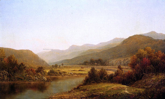  Charles W Knapp Early Autumn - Canvas Art Print