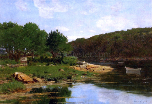  William Lamb Picknell Early Morning off Long Island - Canvas Art Print