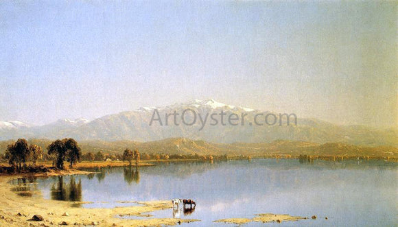  Sanford Robinson Gifford Early October in the White Mountains - Canvas Art Print