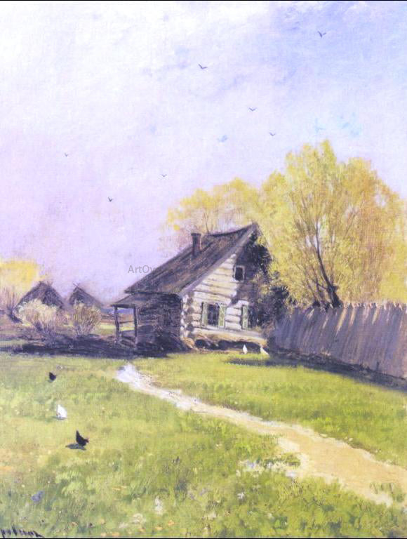  Constantin Alexeevich Korovin Early spring - Canvas Art Print