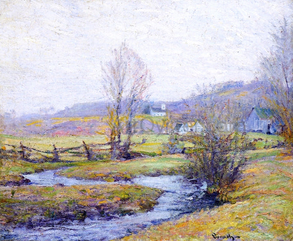  Robert Vonnoh Early Spring, Pleasant Valley, Connecticut - Canvas Art Print