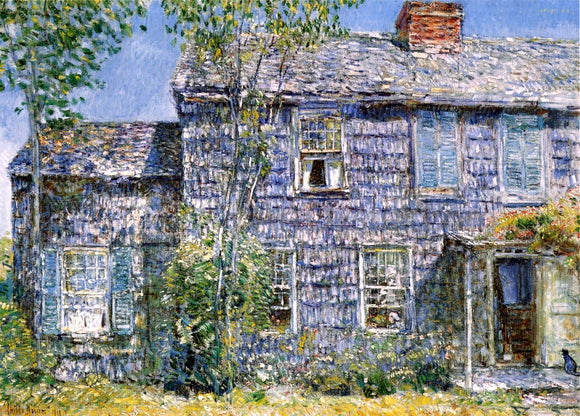  Frederick Childe Hassam East Hampton, L.I. (also known as Old Mumford House) - Canvas Art Print