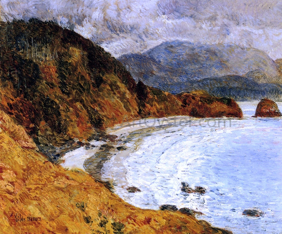  Frederick Childe Hassam Ecola Beach, Oregon - Canvas Art Print