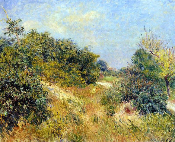  Alfred Sisley Edge of Fountainbleau Forest - June Morning - Canvas Art Print
