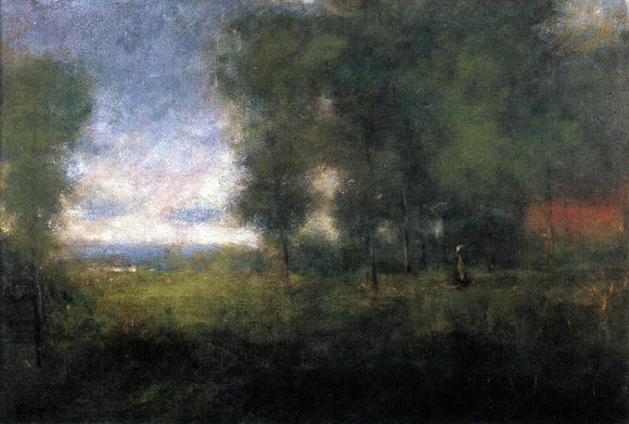  George Inness Edge of the Woods - Canvas Art Print
