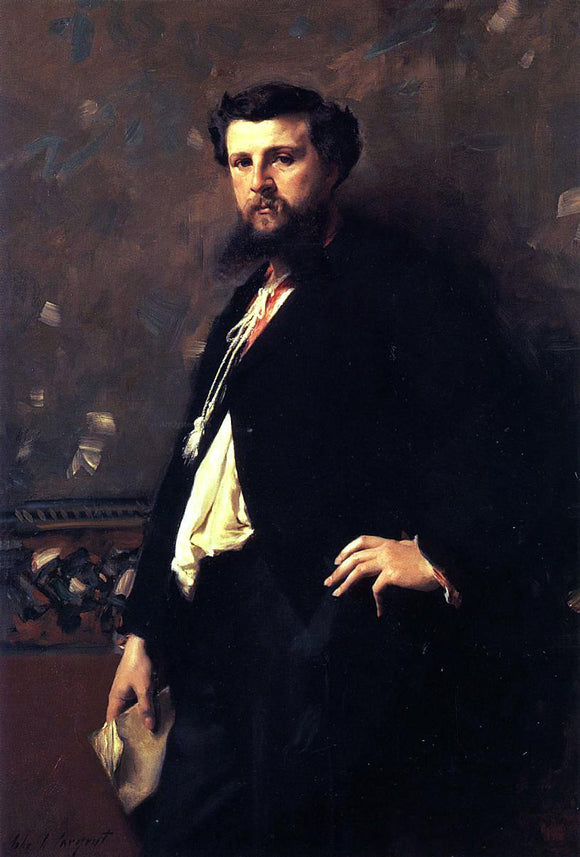  John Singer Sargent Edouard Pailleron - Canvas Art Print