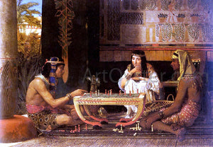  Sir Lawrence Alma-Tadema Egyptian Chess Players - Canvas Art Print
