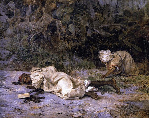  Antonio Munoz Degrain El Rastreador - Canvas Art Print