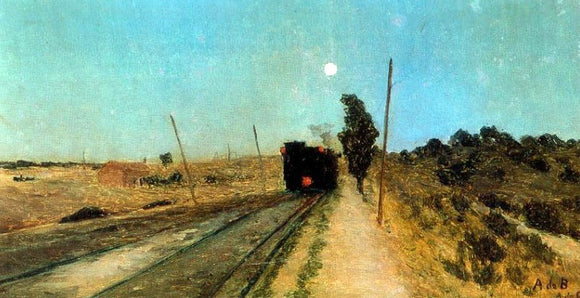  Aureliano De Beruete y Moret El Tren - Canvas Art Print