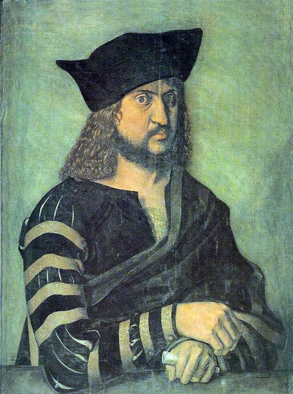  Albrecht Durer Elector Frederick the Wise - Canvas Art Print