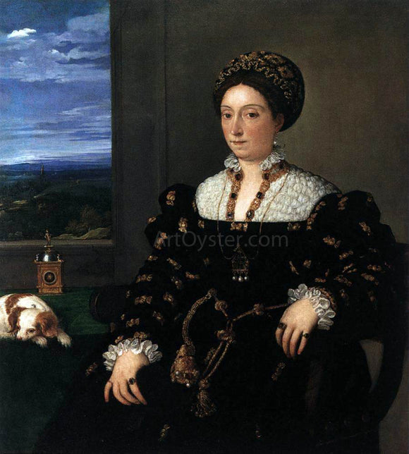  Titian Eleonora Gonzaga - Canvas Art Print