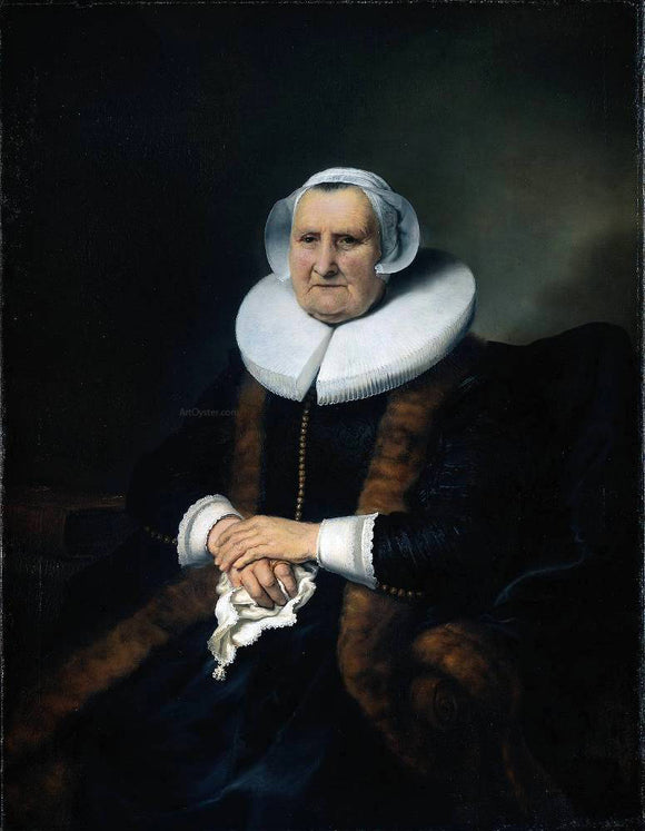  Ferdinand Bol Elisabeth Jacobsdr, Bas - Canvas Art Print
