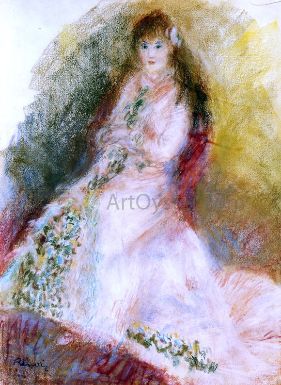  Pierre Auguste Renoir Ellen Andree - Canvas Art Print