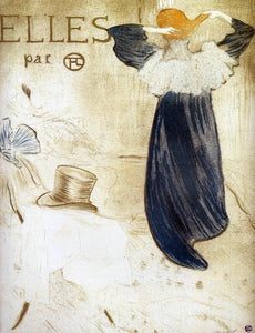  Henri De Toulouse-Lautrec Elles - Canvas Art Print