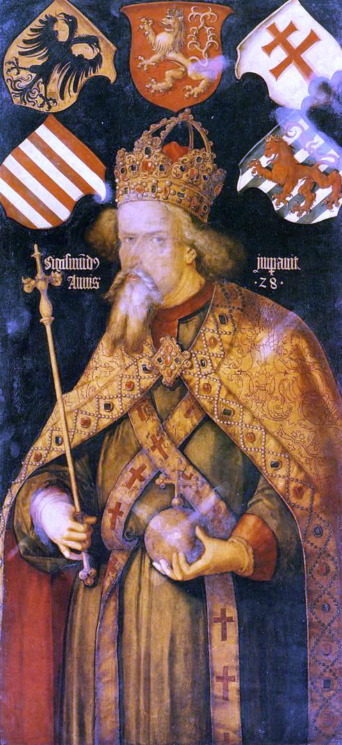  Albrecht Durer Emperor Sigismund - Canvas Art Print