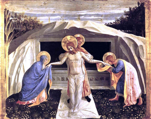  Fra Angelico Entombment (San Marco Altarpiece) - Canvas Art Print