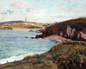  Maxime Maufra Environs de Douarnenez - Canvas Art Print