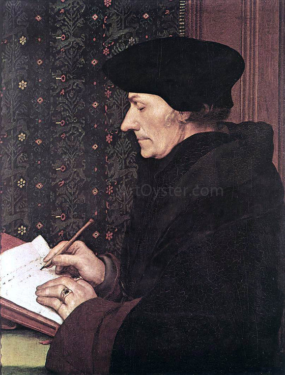  The Younger Hans Holbein Erasmus - Canvas Art Print