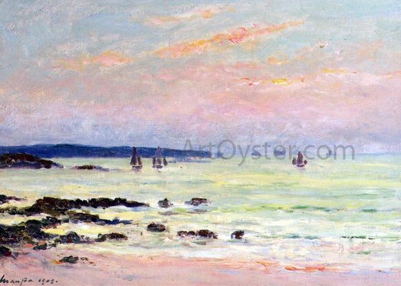  Maxime Maufra Evening at the Sea, Quiberon - Canvas Art Print