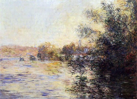  Claude Oscar Monet Evening Effect of the Seine - Canvas Art Print