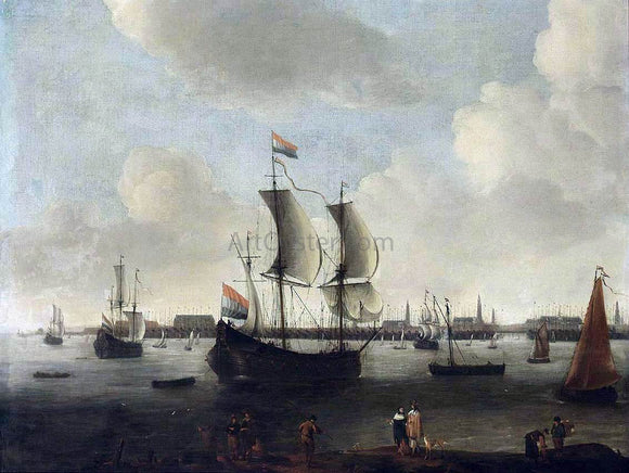  Hendrik Van Minderhout Extensive View of a City - Canvas Art Print