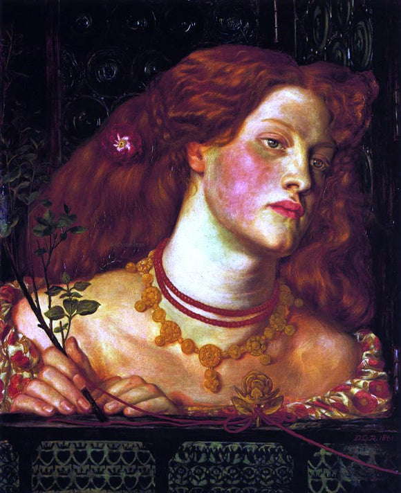  Dante Gabriel Rossetti Fair Rosamund - Canvas Art Print