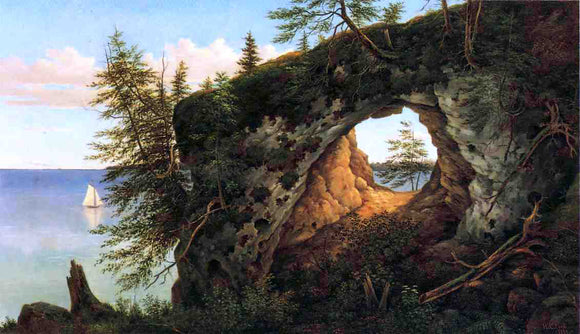  Henry Chapman Ford Fairy Arch, Mackinac Island - Canvas Art Print