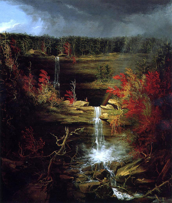  Thomas Cole Falls of Kaaterskill - Canvas Art Print