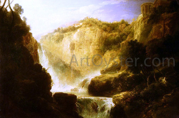  William Linton Falls Of Tivoli - Canvas Art Print