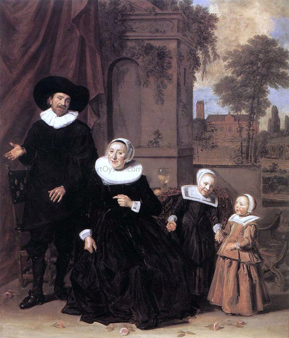  Frans Hals Family Portrait - Canvas Art Print