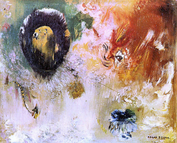  Odilon Redon Fantastical - Canvas Art Print