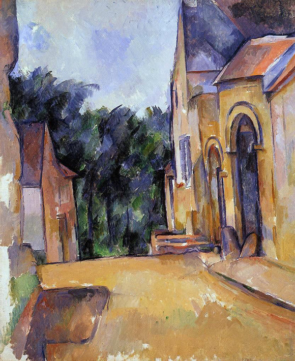  Paul Cezanne Farm at Montgeroult - Canvas Art Print