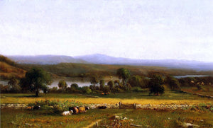  Julie Beers Farm on the Hudson - Canvas Art Print