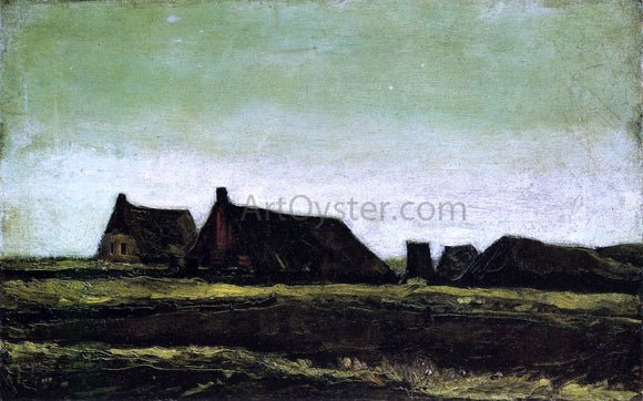  Vincent Van Gogh The Farms - Canvas Art Print