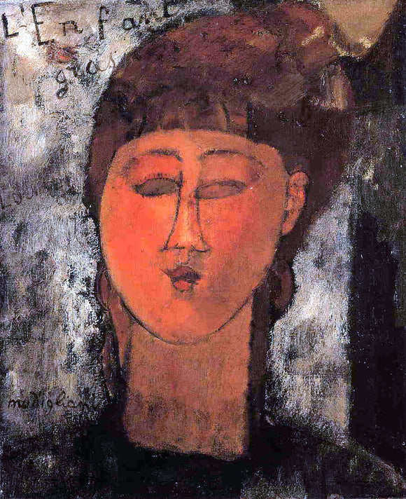  Amedeo Modigliani Fat Child - Canvas Art Print