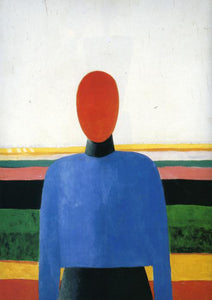  Kazimir Malevich Female Torso - Canvas Art Print