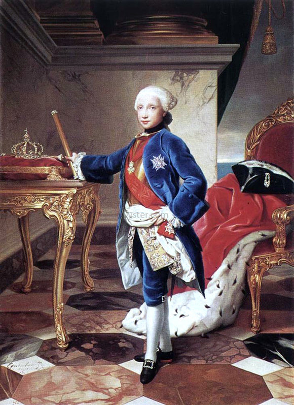  Anton Raphael Mengs Ferdinand IV, King of Naples - Canvas Art Print