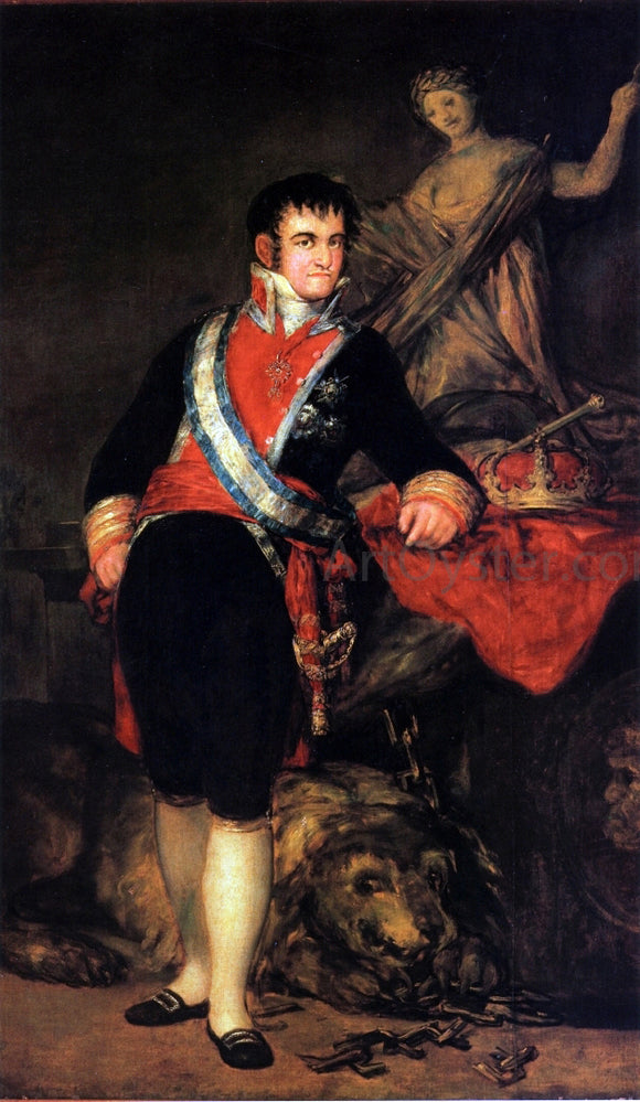  Francisco Jose de Goya Y Lucientes Fernando VII - Canvas Art Print