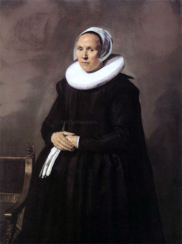  Frans Hals Feyntje van Steenkiste - Canvas Art Print