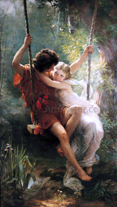  Pierre-Auguste Cot ff - Canvas Art Print