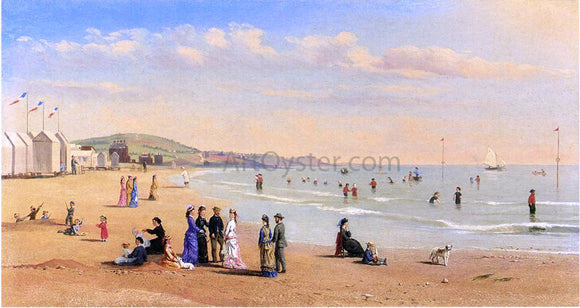  Conrad Wise Chapman Figures on a Beach - Canvas Art Print