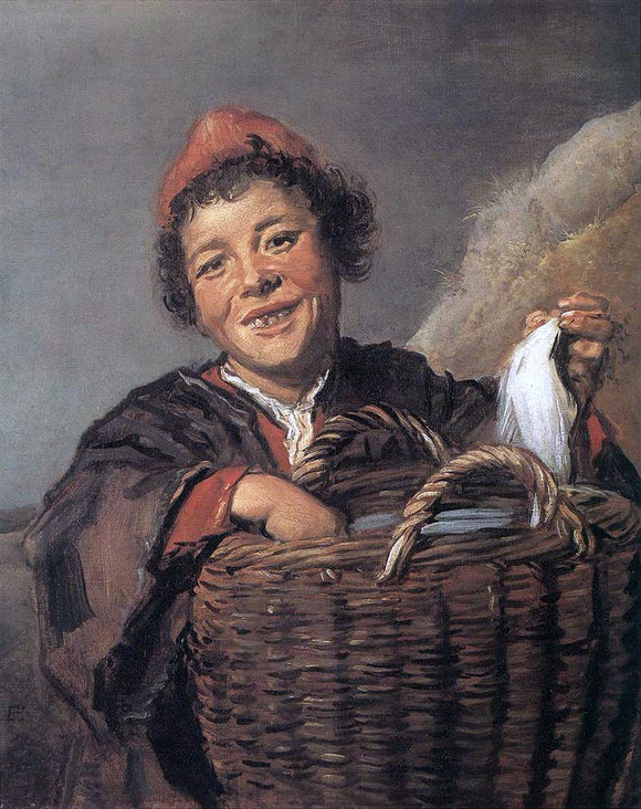  Frans Hals Fisher Boy - Canvas Art Print