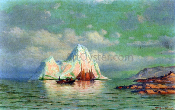  William Bradford Fishing Boats on the Coast of Labrador - Canvas Art Print