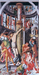  Jorg Ratgeb Flagellation of Christ - Canvas Art Print
