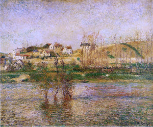  Camille Pissarro Flood in Pontoise - Canvas Art Print