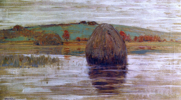  Arthur Wesley Dow Flood Tide, Ipswich Marshes, Massachusetts - Canvas Art Print